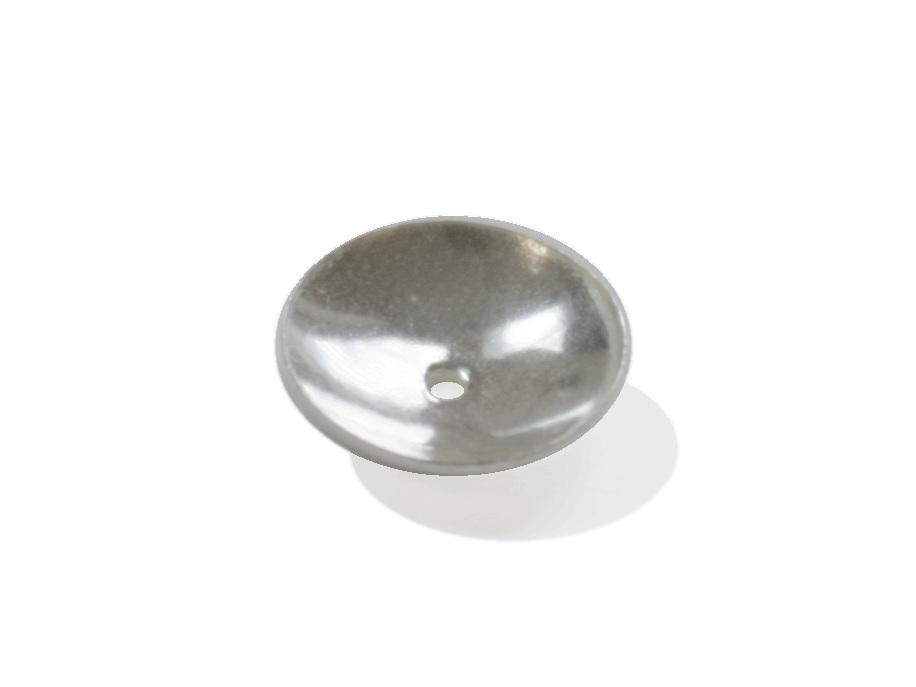Zilver parelschotel glad 6,00 mm